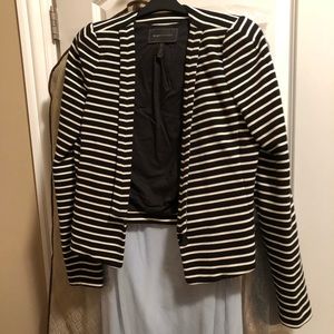 BCBGMAXAZRIA Striped Blazer